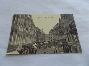 NAMUR NAMEN BELGIQUE LA RUE DE L ANGE TRES ANIMEES COMMERCES 1909 - Photo 1/2
