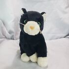 TY Beanie Buddies Tuxedo Cat Black White Plush Stuffed Toy 12 Inch 1999 Tylon