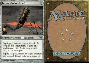 Magic the Gathering MTG Champions of Kamigawa TENZA, GODO'S MAUL - Picture 1 of 1