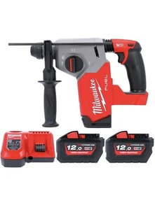 Milwaukee M18FH 18V Cordless FUEL SDS Plus Hammer Drill With 2 x 12.0Ah - Picture 1 of 8