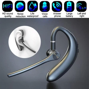 Wireless Bluetooth Earphone In-Ear Earbud w/Mic Bluetooth Handsfree Earpiece - Picture 1 of 11