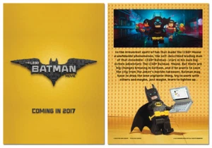 DER LEGO BATMAN FILM - Promo-Karte - Bild 1 von 1