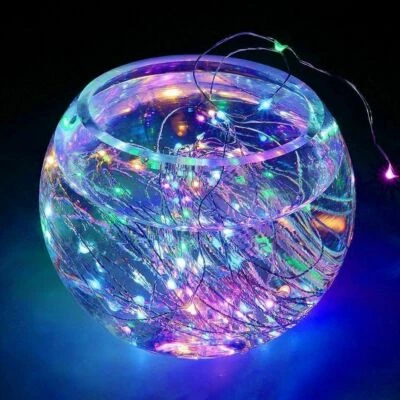 20/30/50/100 LED Battery Micro Rice Wire Copper Fairy String Lights Party Decor - Image 1 of 4
