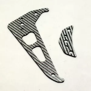 XTREME HELI ALIGN T-REX 250 SILBER KOHLENSTOFFFASER HECKFLOSSEN SET 11750S FLYBAR WENIGER - Bild 1 von 1
