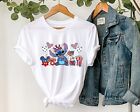 Ohana Stitch 4th Of July Patriotic Happy Independence Day Tshirt Women
