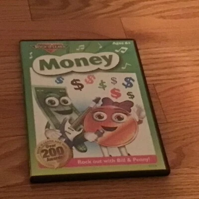 Rock N Learn DVD 5)~ ADD & SUBTRACT, TIME,MONEY, FRACTIONS, MULTIPLICATION - Image 1 of 4