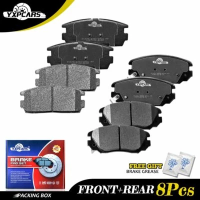 前后陶瓷刹车片适用于 2010 - 2017 雪佛兰 Equinox GMC Terrain — 第 1/4 张图片