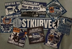 Hertha BSC Berlin Aufkleber Sticker 10er Mix - Bild 1 von 1
