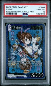 Final Fantasy Hidden Legends 080R Chime Full Art PSA 10 - Picture 1 of 2