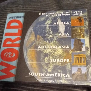CD / Discover World - Capturing the Diverse Sounds of World Music FIVE CD SET - Picture 1 of 3