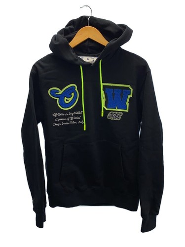 OFF WHITE Felpa con cappuccio OFFWHITE nera M usata