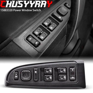 Power Window Switch Front Driver Left Side Black For GMC Chevy Cadillac 15883320 - Picture 1 of 10