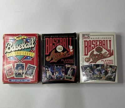 Lote de cartas de béisbol MLB de colección (1991 y 1992) - Grandes Ligas All-Stars Foto 1 de 3