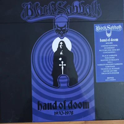 Black Sabbath Hand Of Doom limited 8LP Picture Disc Vinyl Box Set:  NEU & OVP - Bild 1 von 2