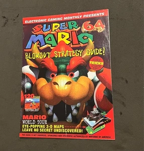 Super Mario 64 Blowout strategy guide Electronic Gaming Monthly guide - Picture 1 of 1