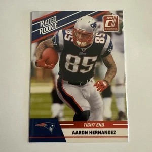 Aaron Hernandez Rated Rookie Donruss 2010 New England Patriots Football RC NFL - Bild 1 von 2