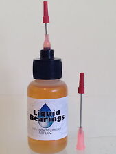 Liquid Bearings BEST 100%-synthetic oil for Aurora or any slot car, PLEASE READ!