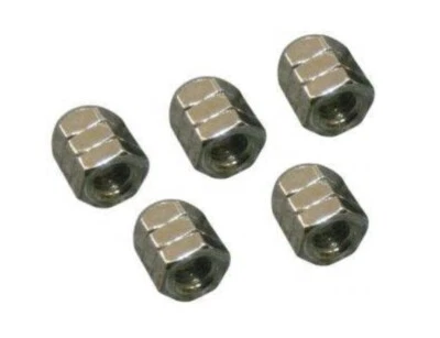Latin Percussion Chrome Super Nuts, Set Of 6, LP952