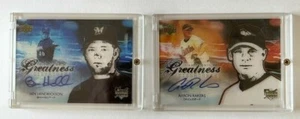 AARON RAKERS & BEN HENDRICKSON 2006 Upper Deck Greatness Signatures Future Stars - Picture 1 of 4