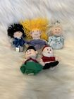 Finger Puppets Plush People X 5