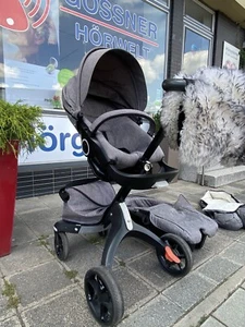 STOKKE XPLORY Kinderwagen grau GESTELL MODELL (V4) TOP - Bild 1 von 4