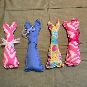 Handgefertigte Hase Schale Füller oder Stufentablett Deko 4er Set - Bild 1 von 2