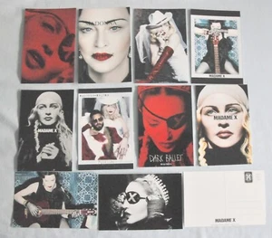 Postales MADONNA Madame X 10 Medellín, Crave, I Rise, God Control, ballet oscuro - Imagen 1 de 3