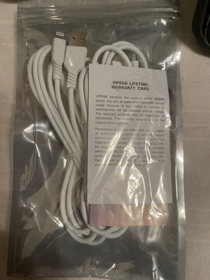 Apple 1M Charger  Cable 3 Chargers Per Pack. - Image 1 of 1
