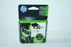 Genuine HP 933 XL Yellow Ink Cartridge EXP 06/18 NEW SEALED - Picture 1 of 4