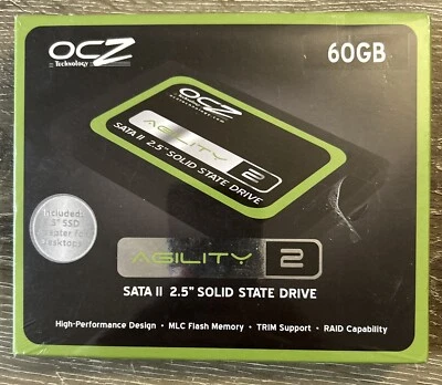 OCZ Agility 2 60Gb 2.5" Solid State Drive OCZSSD2-2AGTE60G - Image 1 of 2