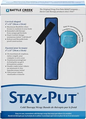 Battle Creek Stay-Put Cold Therapy Wrap - Reusable Ice Packs with Straps - Image 1 of 4