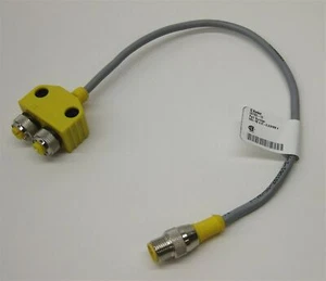 Juego de cables divisor de 2 ramas Turck U0163-10 eurofast, VB2-RS 4.4T-0.3/2FKM 4 - Imagen 1 de 5