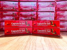 4 Capsaicin Hot Chilli Gel Cream Muscle Pain Arthritis Shingles Capsicum TRACKED