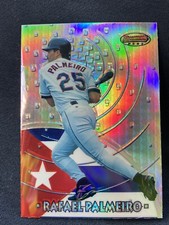1997 Bowman’s Best International Atomic Refractor #BBI10 Rafael Palmeiro Ref