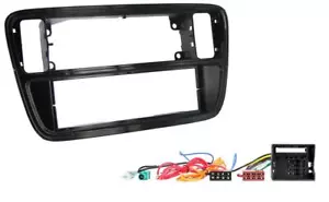 Adaptador de cableado aéreo envolvente panel fascia radio estéreo para Volkswagen VW Up - Imagen 1 de 1