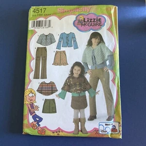 Simplicity Disney Lizzie McGuire Sewing Pattern Size 3456 Child & Girls Uncut - Picture 1 of 9