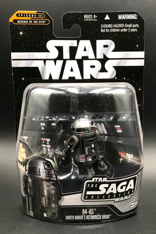 Star Wars Saga Collection #66 Vader's Astromech R4-K5 DROID Hasbro 2006 New 3.75 Cover