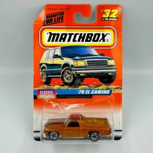 '70 El Camino - 1998 Matchbox #32 Classic Decades 1970 Chevrolet Chevy - Picture 1 of 8