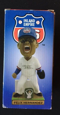 RARE INLAND EMPIRE 66ERS FELIX HERNANDEZ BOBBLEHEAD Cover