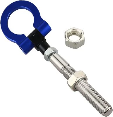 Gancho de remolque azul para 08-23 Audi A4 A5 A6 S4 S5 S6, 12-23 V-W Golf VII MK7, etc. Foto 1 de 4