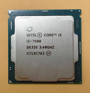 Intel Core i5-7500 3.40GHz Quad-Core SR335 Processor CPU TESTED
