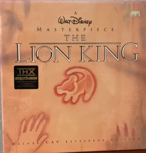 THE LION KING DELUXE CAV LETTERBOX EDITION THX LASERDISC - Foto 1 di 2