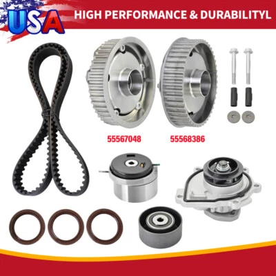 Kit de correa de distribución VVT bomba de agua para 10-18 Chevy Aveo Sonic Cruze Limited 1,6 1,8 L Foto 1 de 4