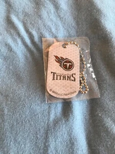 TENNESSEE TITANS NFL DOG TAGS KEYCHAIN - Picture 1 of 11