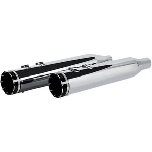 Khrome Werks 4.5" Mufflers - Chrome - Tracer - '17+ Touring 202735 - Foto 1 di 3