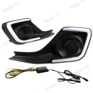 2PCS LED Fog Light Daytime Running Lamp Turn Signals For Suzuki Swift 2017-2019 - Picture 1 of 8