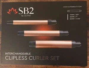 SUTRA Interchangeable Styler - 3 in 1 with 3 Attachments Rose Gold OPEN BOX  - Picture 1 of 5