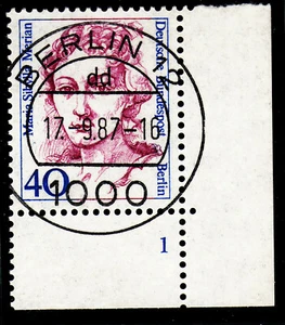 95) Berlin 40 Pf Frauen 833 FN 1 E4 Eckrand UR EST Berlin 12 Typ II RARITÄT - Picture 1 of 1
