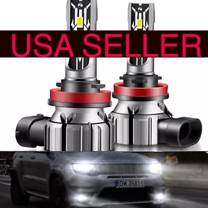 2x H11 LED Bombillas Antiniebla Conversión Para Jeep Compass 2023 2024 2025 Sport Fogs - Imagen 1 de 9