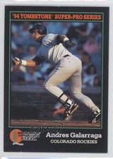 1994 Score Tombstone Pizza Food Issue Andres Galarraga #5